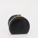 Christian Dior Jewelry Case 2 Set Black Beige Auth am9680-12