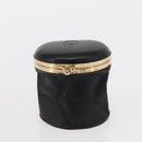 Christian Dior Jewelry Case 2 Set Black Beige Auth am9680-9