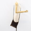 PRADA Shoulder Bag Velor Brown Auth am9681-21