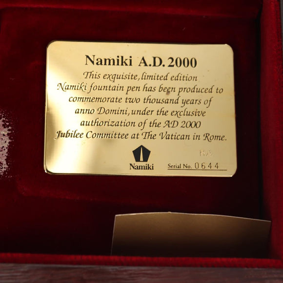 PILOT NAMIKI Fountain Pen IUBILAEUM A.D2000 metal Pen Emerald Green Auth am9682A