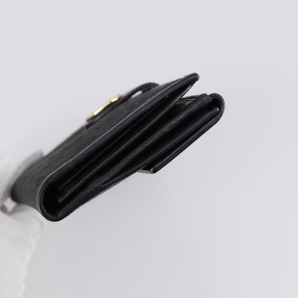 Salvatore Ferragamo LOUIS VUITTON Gucci Wallet GG Leather 3 Set Auth am9686