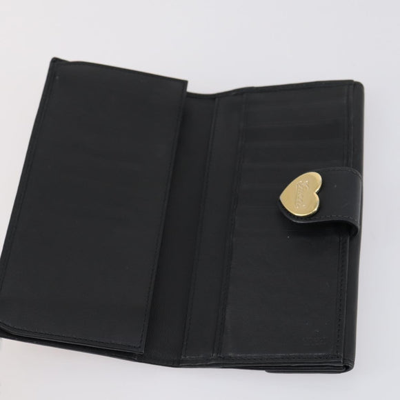 Salvatore Ferragamo LOUIS VUITTON Gucci Wallet GG Leather 3 Set Auth am9686