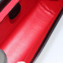 GUCCI Shoulder Bag Leather Black Gold Auth am9688-11