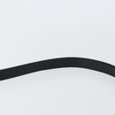 GUCCI Shoulder Bag Leather Black Gold Auth am9688-8