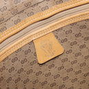 GUCCI Micro GG Supreme Tote Bag PVC Beige Gold Auth am9689-16