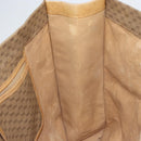 GUCCI Micro GG Supreme Tote Bag PVC Beige Gold Auth am9689-18