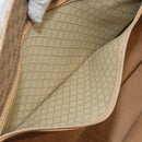 GUCCI Micro GG Supreme Tote Bag PVC Beige Gold Auth am9689-21