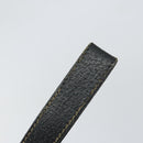 GUCCI GG Supreme Web Sherry Line Clutch Bag Black Gold 156 01 034 Auth am9691-9