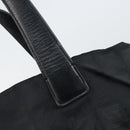 CHANEL New Travel Line Tote Bag Nylon Black gold CC Auth am9694-10