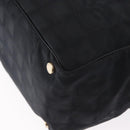 CHANEL New Travel Line Tote Bag Nylon Black gold CC Auth am9695-15