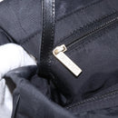 CHANEL New Travel Line Tote Bag Nylon Black gold CC Auth am9695-20