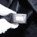 CHANEL New Travel Line Tote Bag Nylon Black gold CC Auth am9695-12