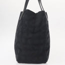 CHANEL New Travel Line Tote Bag Nylon Black gold CC Auth am9695-4