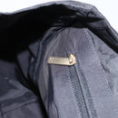 CHANEL New Travel Line Tote Bag Nylon Black gold CC Auth am9696-21