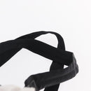 PRADA Backpack Nylon Black Silver Auth am9697-12