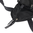 PRADA Backpack Nylon Black Silver Auth am9697-19