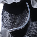 PRADA Backpack Nylon Black Silver Auth am9697-25