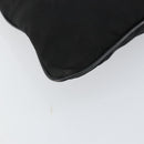 PRADA Shoulder Bag Nylon Black Silver Auth am9698-14