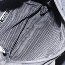 PRADA Shoulder Bag Nylon Black Silver Auth am9698-11