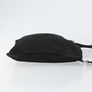 PRADA Shoulder Bag Nylon Black Silver Auth am9698-3