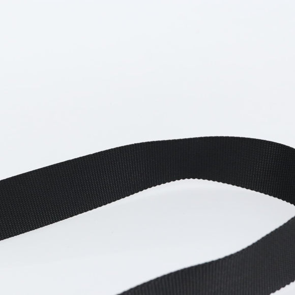 PRADA Shoulder Bag Nylon Black Silver Auth am9698