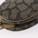 SAINT LAURENT Shoulder Bag PVC Leather Beige Auth am9701-15