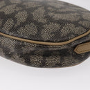 SAINT LAURENT Shoulder Bag PVC Leather Beige Auth am9701-16