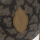 SAINT LAURENT Shoulder Bag PVC Leather Beige Auth am9701-17