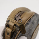 SAINT LAURENT Shoulder Bag PVC Leather Beige Auth am9701-10