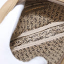 SAINT LAURENT Shoulder Bag PVC Leather Beige Auth am9701-11