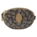 SAINT LAURENT Shoulder Bag PVC Leather Beige Auth am9701-13