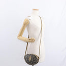 SAINT LAURENT Shoulder Bag PVC Leather Beige Auth am9701-22