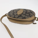 SAINT LAURENT Shoulder Bag PVC Leather Beige Auth am9701-6