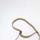 SAINT LAURENT Shoulder Bag PVC Leather Beige Auth am9701-8