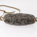 SAINT LAURENT Shoulder Bag PVC Leather Beige Auth am9701-5