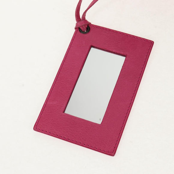 BALENCIAGA City Hand Bag Leather 2way Pink Silver 115748 Auth am9705V