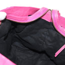 BALENCIAGA City Hand Bag Leather 2way Pink Silver 115748 Auth am9705V-28