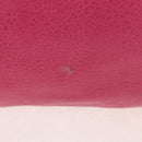 BALENCIAGA City Hand Bag Leather 2way Pink Silver 115748 Auth am9705V-4