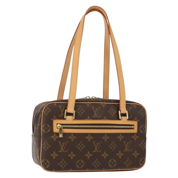LOUIS VUITTON Monogram Cite MM Hand Bag M51182 LV Auth am9706