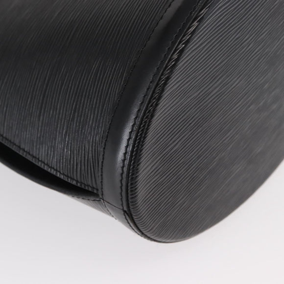 LOUIS VUITTON Epi Cluny Shoulder Bag Black M52252 LV Auth am9710