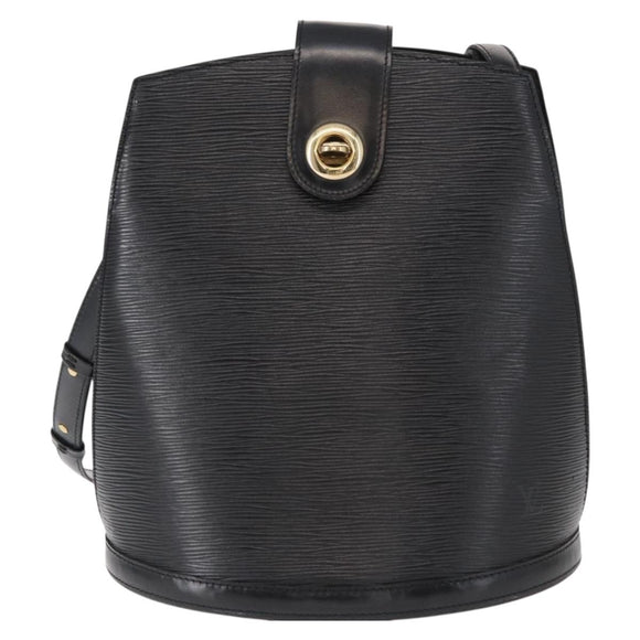 LOUIS VUITTON Epi Cluny Shoulder Bag Black M52252 LV Auth am9710