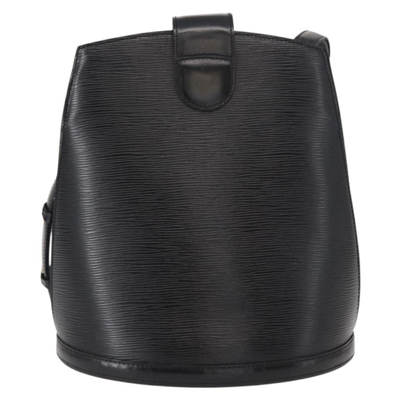LOUIS VUITTON Epi Cluny Shoulder Bag Black M52252 LV Auth am9710
