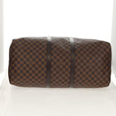 LOUIS VUITTON Damier Ebene Keepall Bandouliere 55 Boston Bag N41414 Auth am9712V-5