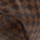 LOUIS VUITTON Damier Ebene Keepall Bandouliere 55 Boston Bag N41414 Auth am9712V-18