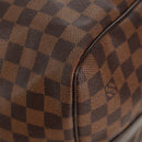 LOUIS VUITTON Damier Ebene Keepall Bandouliere 55 Boston Bag N41414 Auth am9712V-19