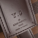 LOUIS VUITTON Damier Ebene Keepall Bandouliere 55 Boston Bag N41414 Auth am9712V-9