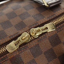 LOUIS VUITTON Damier Ebene Keepall Bandouliere 55 Boston Bag N41414 Auth am9712V-24