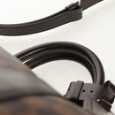 LOUIS VUITTON Damier Ebene Keepall Bandouliere 55 Boston Bag N41414 Auth am9712V-14