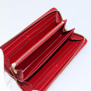 LOUIS VUITTON Vernis Zippy Wallet Wallet Pomme D'amour M91981 LV Auth am9713-9