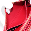 LOUIS VUITTON Vernis Zippy Wallet Wallet Pomme D'amour M91981 LV Auth am9713-18